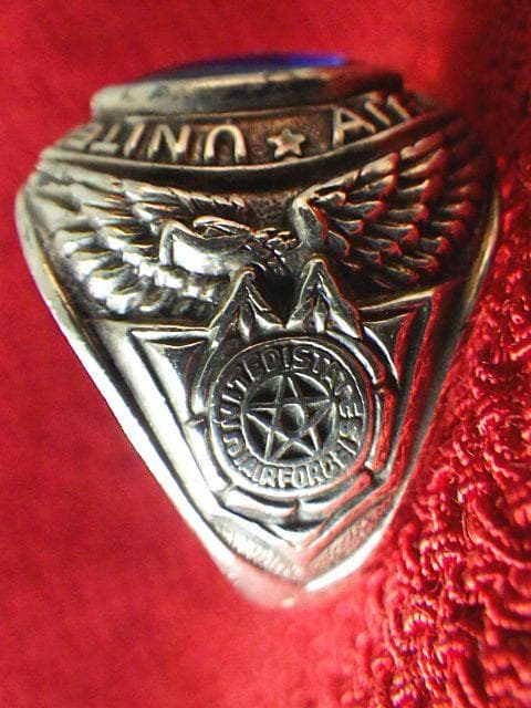 【限定値下】激レア【1940年代頃】USAF シルバー製 ミリタリーリング