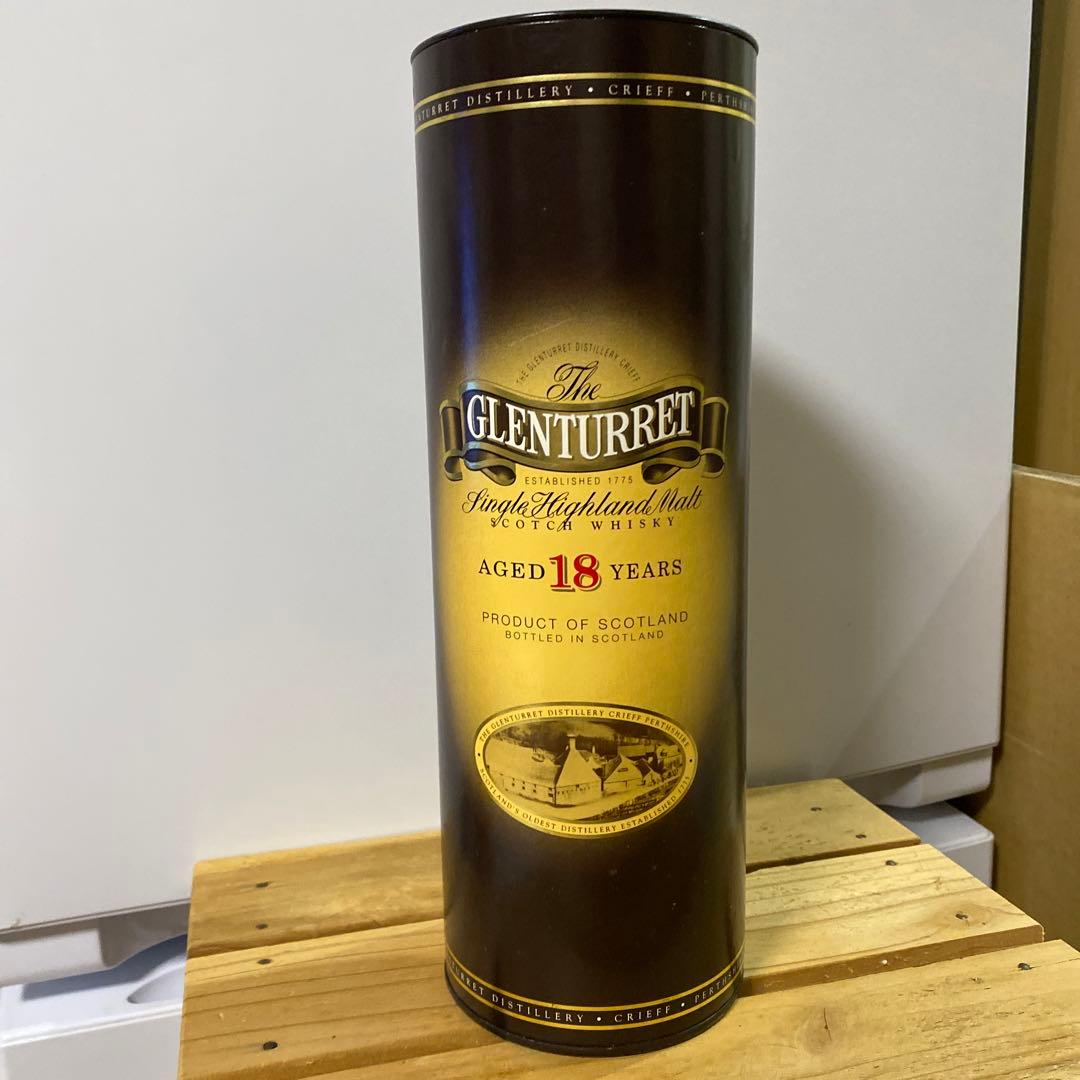 スコッチウィスキー　グレンタレット18年オールドボトル