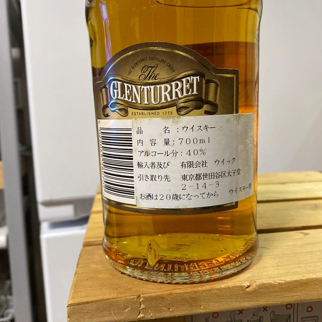 スコッチウィスキー　グレンタレット18年オールドボトル
