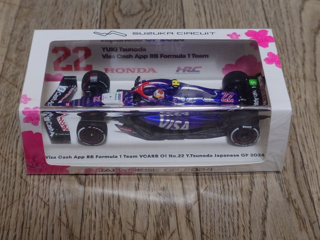 2024 1/43 鈴鹿サーキット別注 角田裕毅 VCARB F1 スパーク