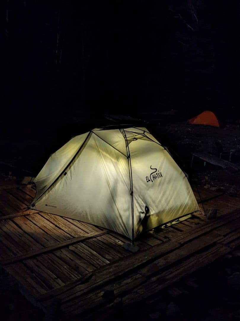 ゼログラム 山岳テント ゼログラム　エルチャルテン2p　韓国Ulブランドユーズド