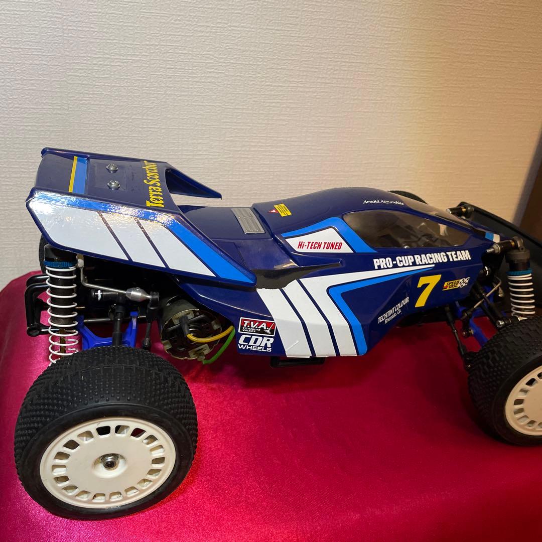 タミヤ　スコーチャー（2020） 1/10 電動RC opダンパー　タイヤ付き