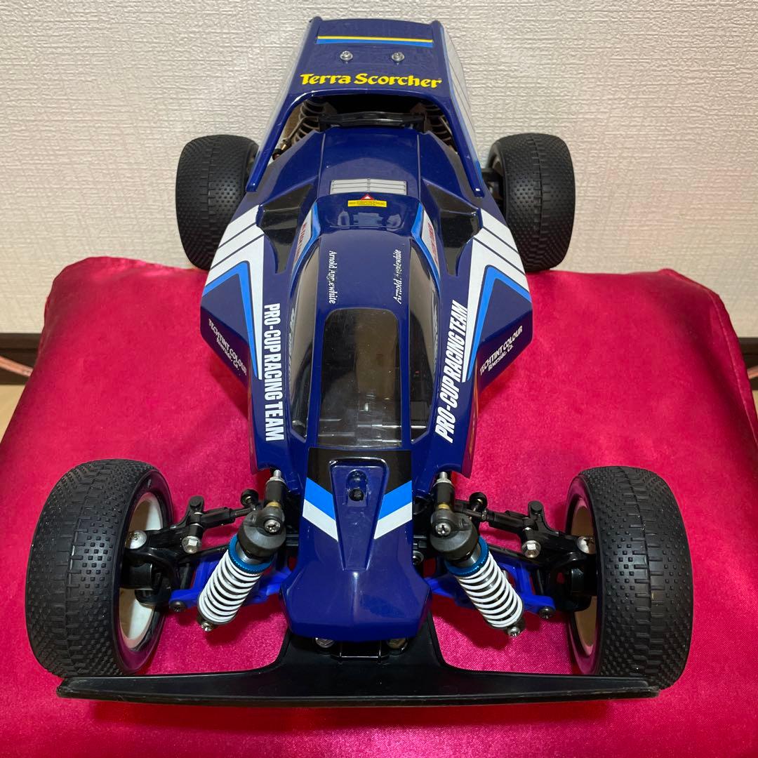 タミヤ　スコーチャー（2020） 1/10 電動RC opダンパー　タイヤ付き