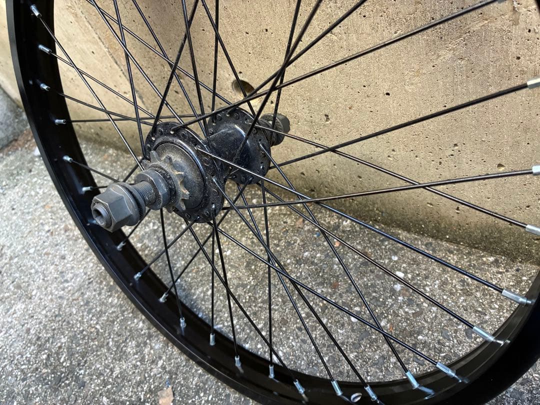 BMX 完組ホイール フリーハブタイプ