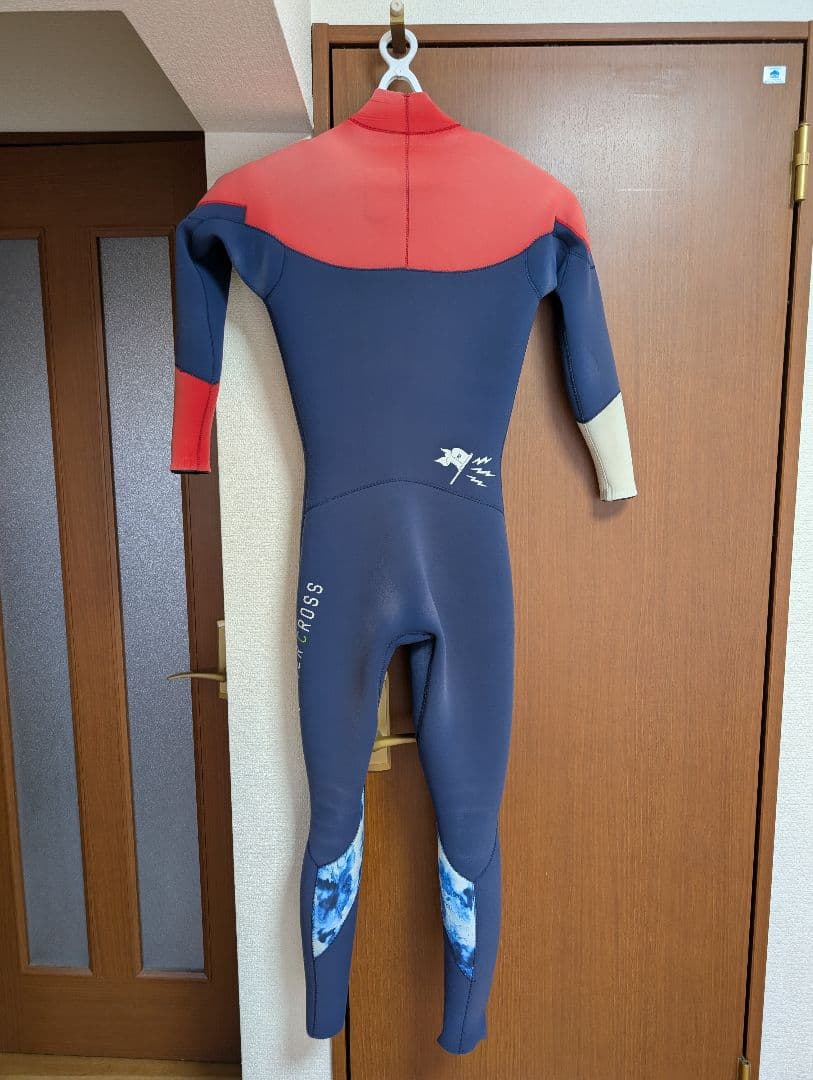 SAVER CROSS(セイバークロス) 3mm フルスーツ メンズM相当