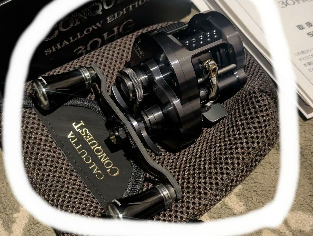 シマノ土日限定出品　24カルカッタコンクエスト30HGシャローエディション極上品