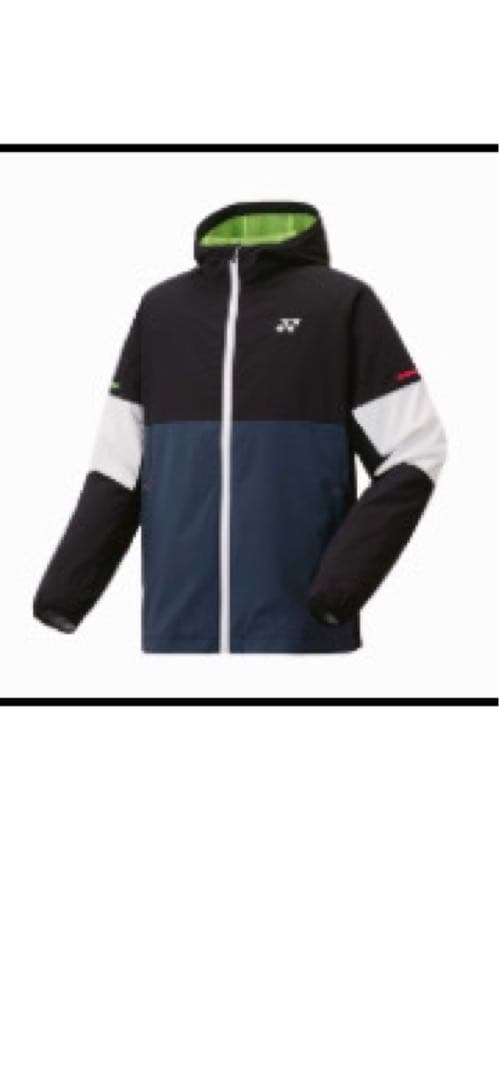 ヨネックス　裏地付きウォームアップパーカー