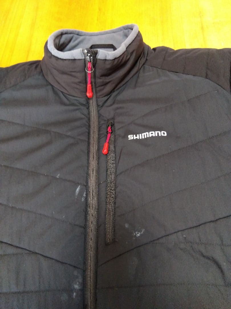 シマノ 防寒着 防寒中着 フィッシングウエアー 2XL ブラック