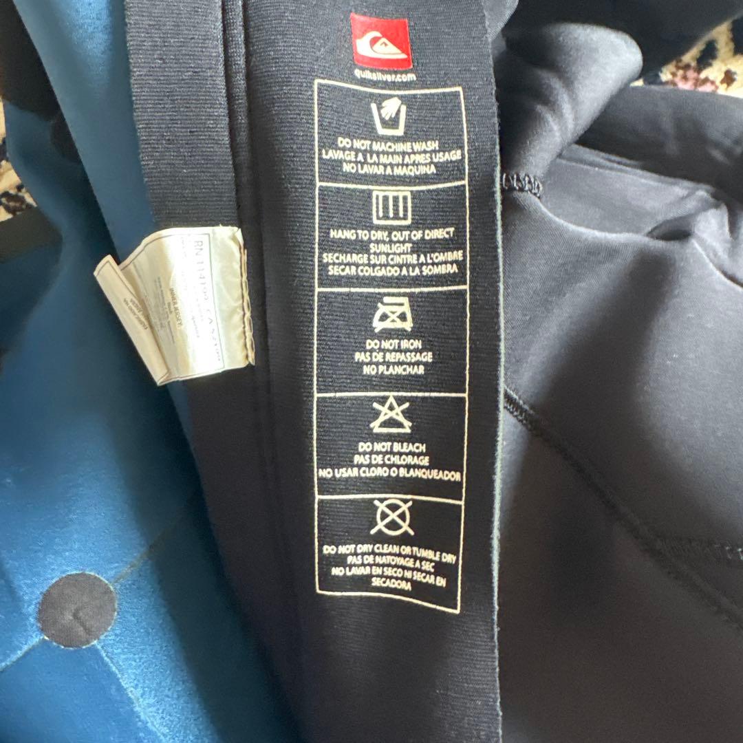 Quiksilver スプリングウェットスーツ ブラック