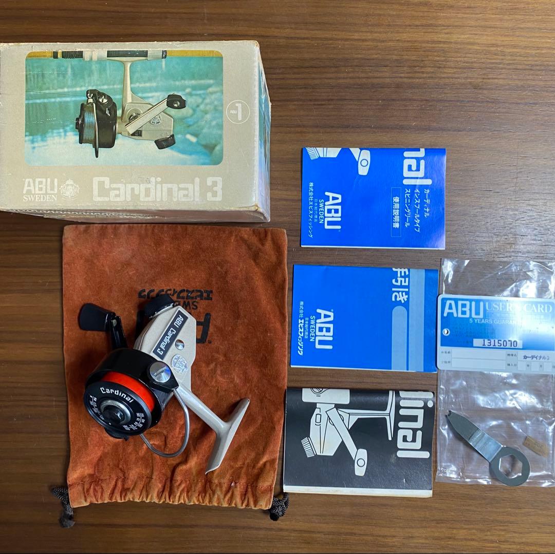 ABU Cardinal 3 フィッシングリール　オリジナル　カーディナル3