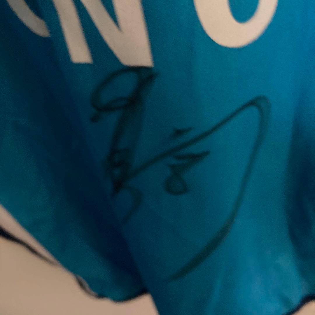 横浜FC 2006サッカーユニフォーム 小野智吉18 Jリーグ　サイン入り　長袖