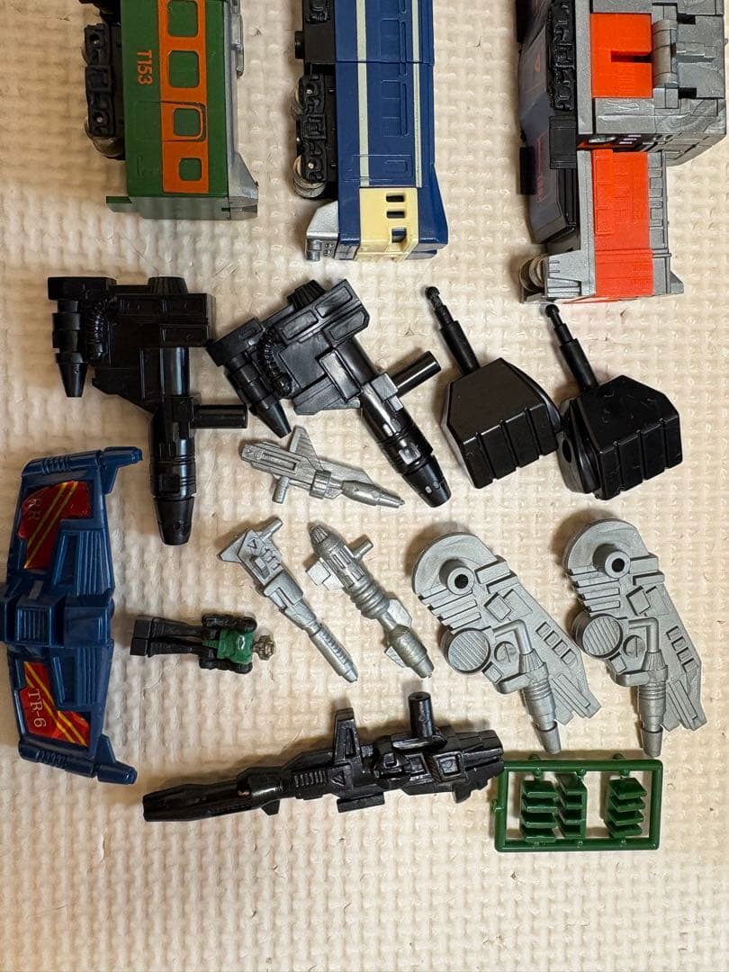 ダイアクロン トレインロボ 6体編成 DXセット　デラックスセット TAKARA