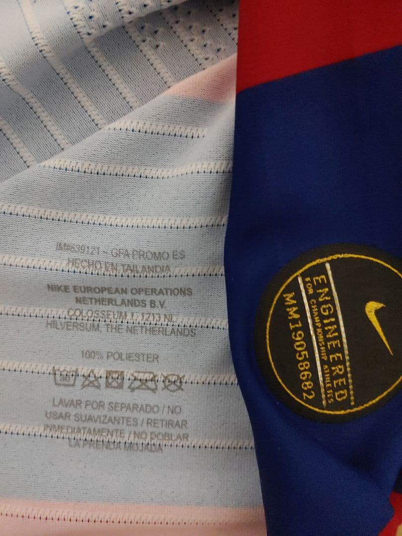 【選手用/正規品】バルセロナ　メッシ　ユニフォーム