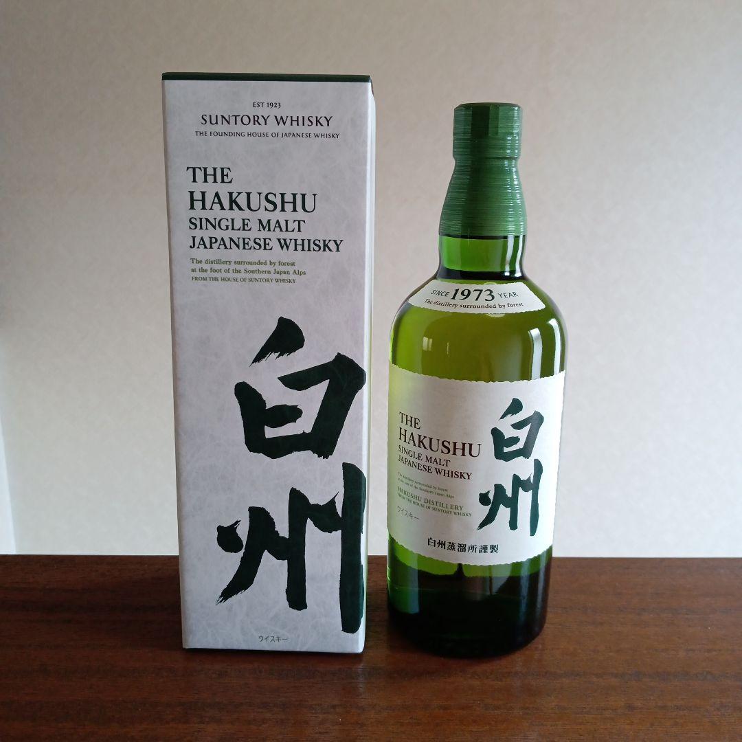 【新品未開封】サントリー 白州 シングルモルトウイスキー 700ml