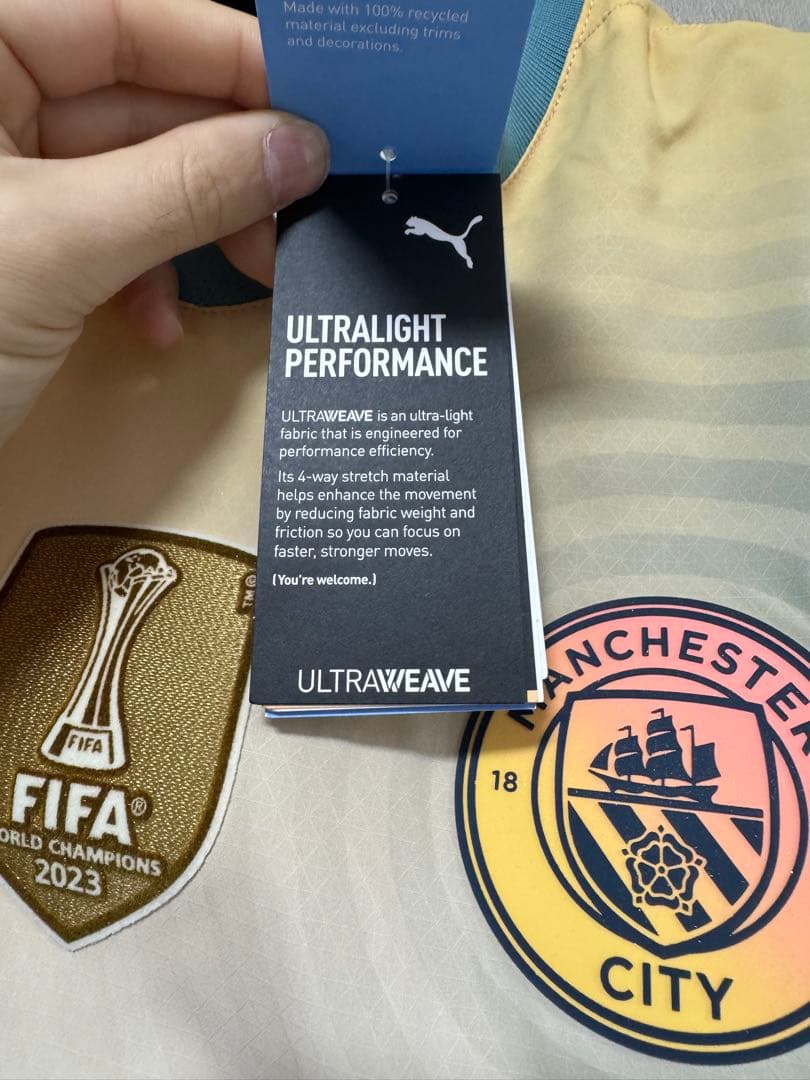 【新品・正規品】マンチェスターシティ フォーデン ユニフォーム オーセンティック