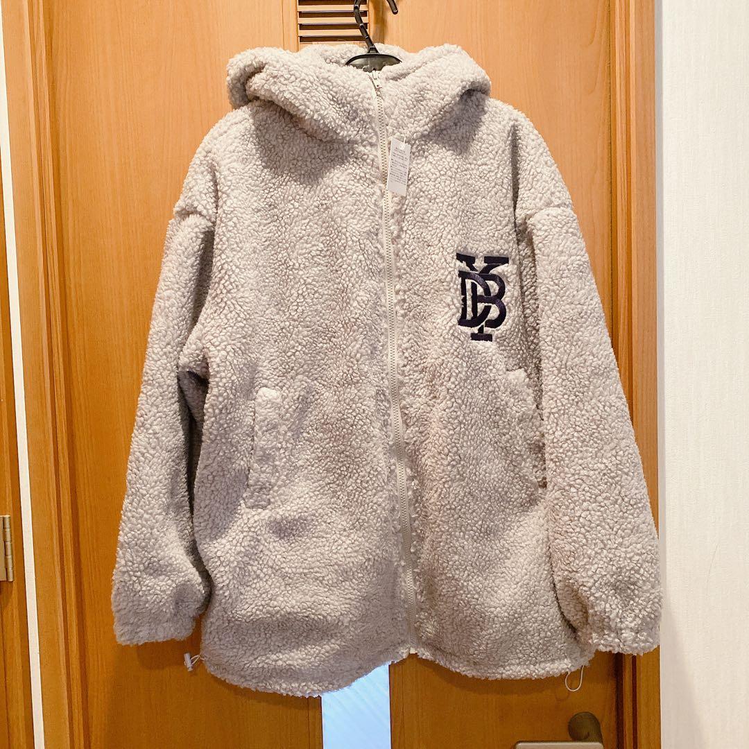 新品未使用横浜DeNAベイスターズ 応援　ボアジャケット ボアブルゾン