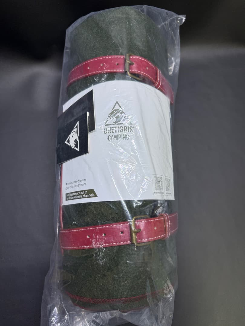 ◉Td1002 未使用保管品 UNETIGRIS ウールブランケット 毛布