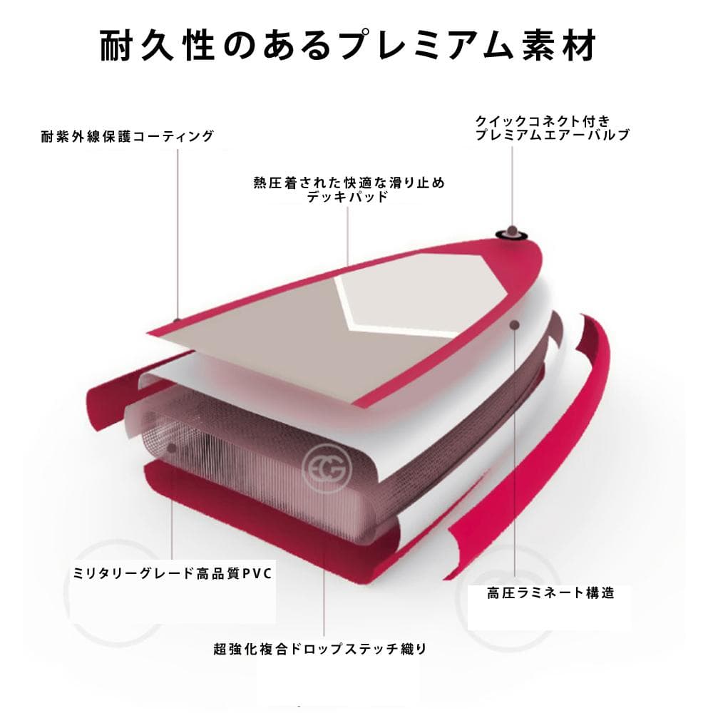 サップボード 豪華セット 320cm インフレータブル SUPボード ボタニカル