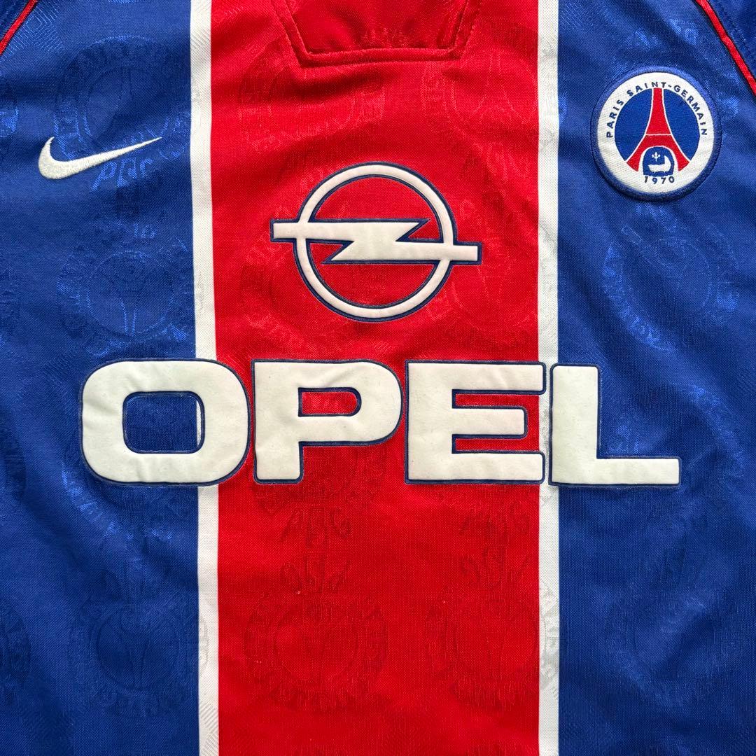 90's NIKE PSG ユニフォーム　ゲームシャツ　96-97シーズン　L