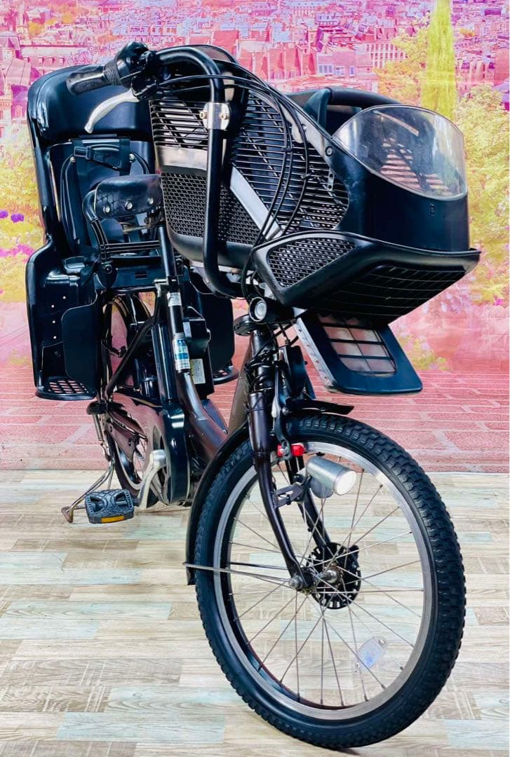 K1842 電動自転車ブリヂストン子供乗せ 20インチ 8.7Ah