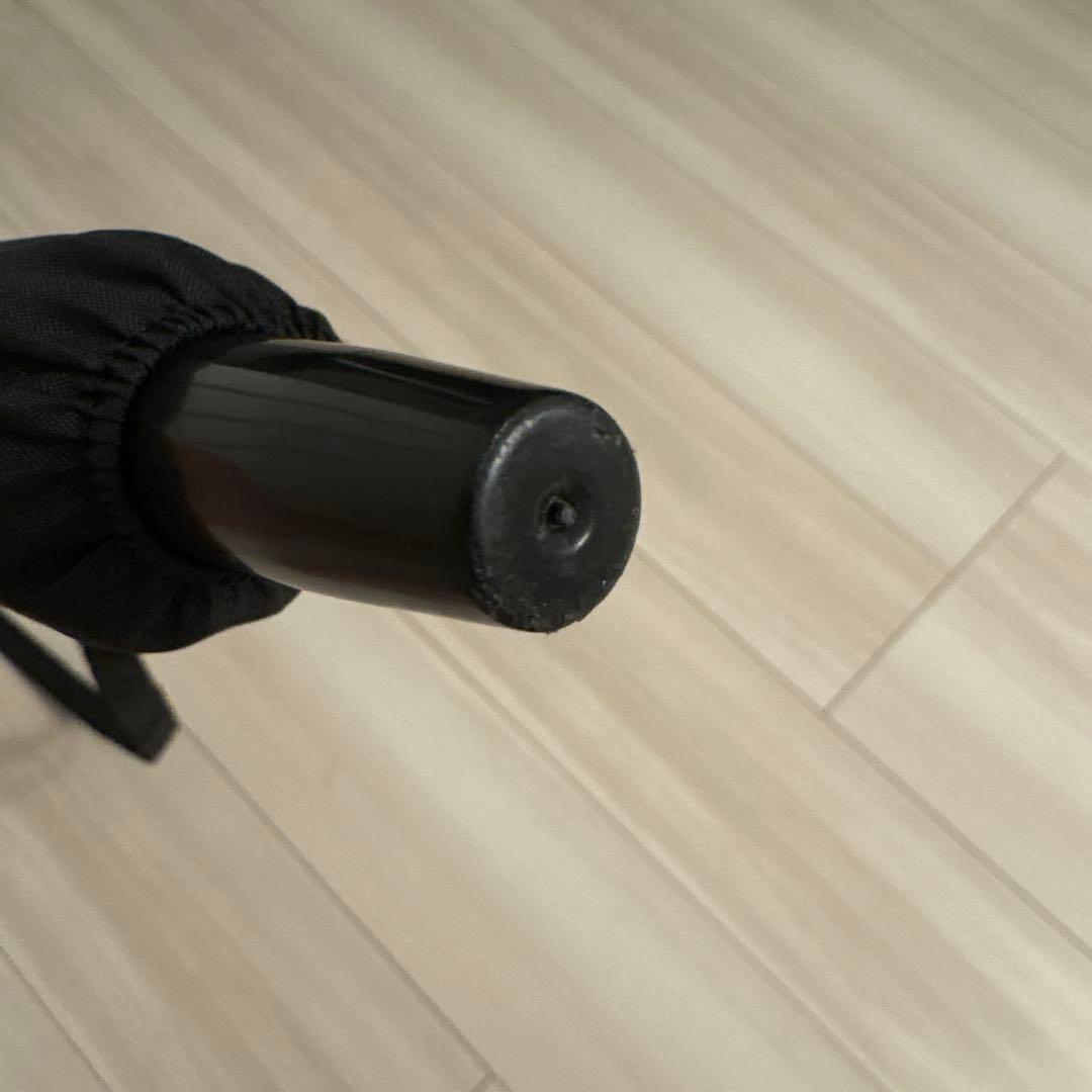 なお　MUTA 日雨兼用傘（日傘、雨傘） ブラック/ホワイト