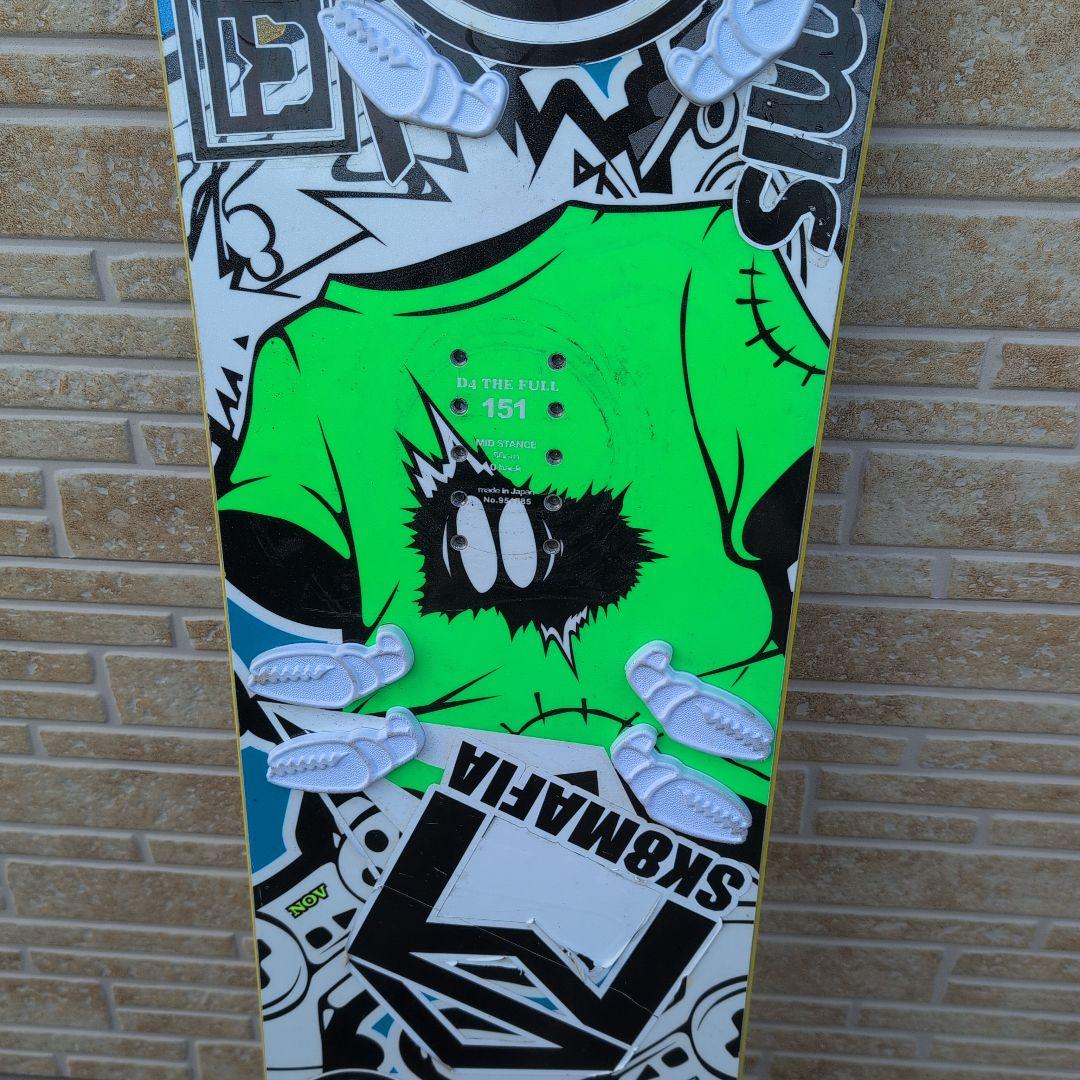 November　D4 THE FULL 151cm スノーボード
