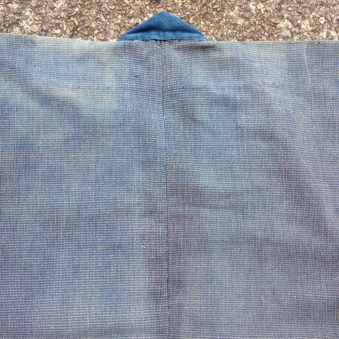 シンプル　野良着　襤褸　羽織　アンティーク