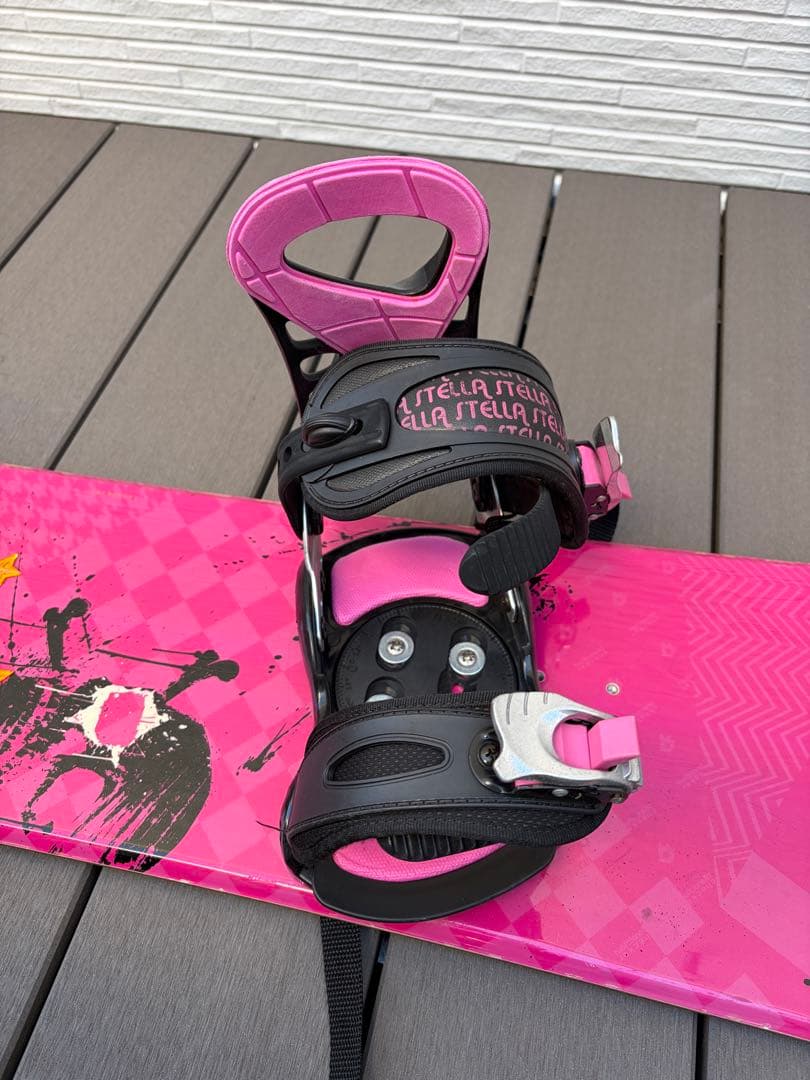 Stella Two Be One スノーボード ピンク