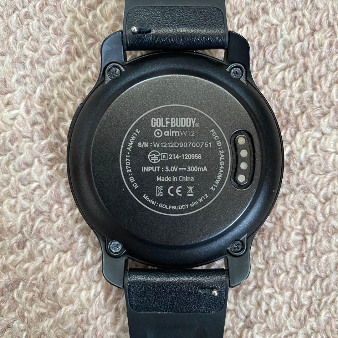 GPSゴルフウォッチ ゴルフバディ GOLFBUDDY aim W12