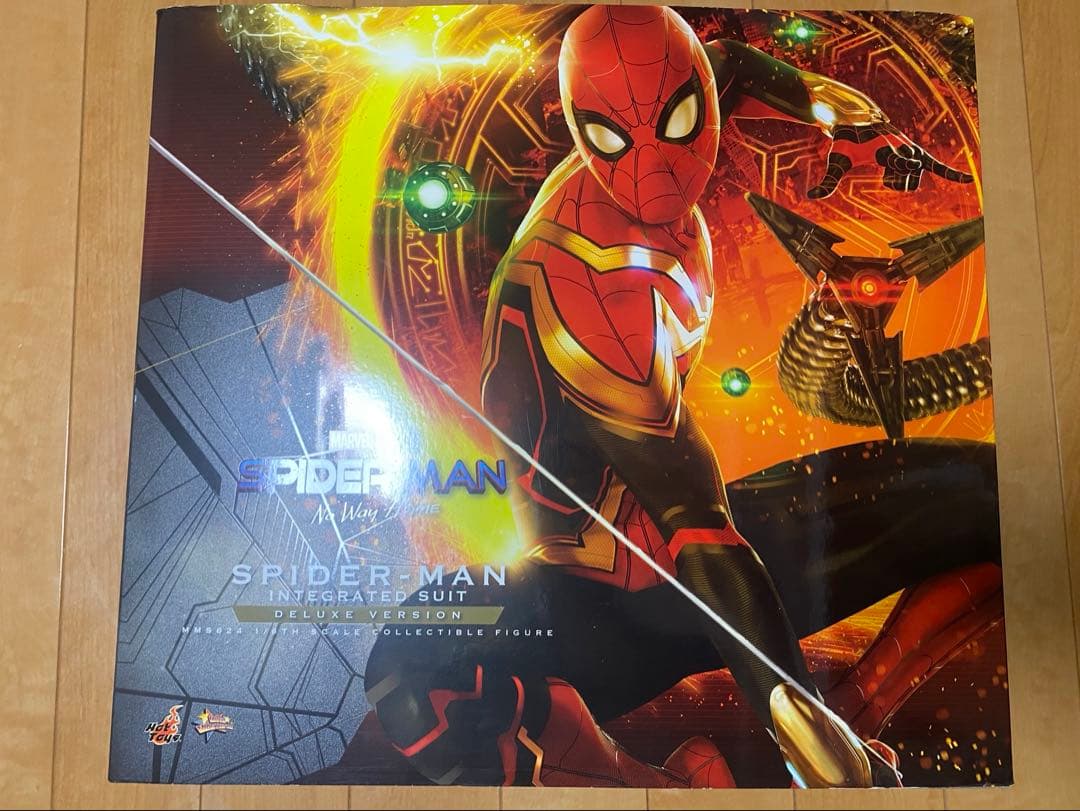 ホットトイズ ムービーマスターピース スパイダーマン インテグレーテッドスーツ