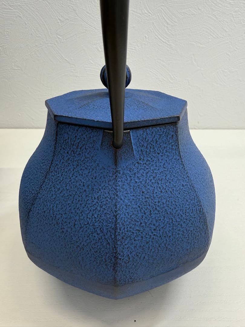 南部鉄器 青 鉄瓶「みやび」