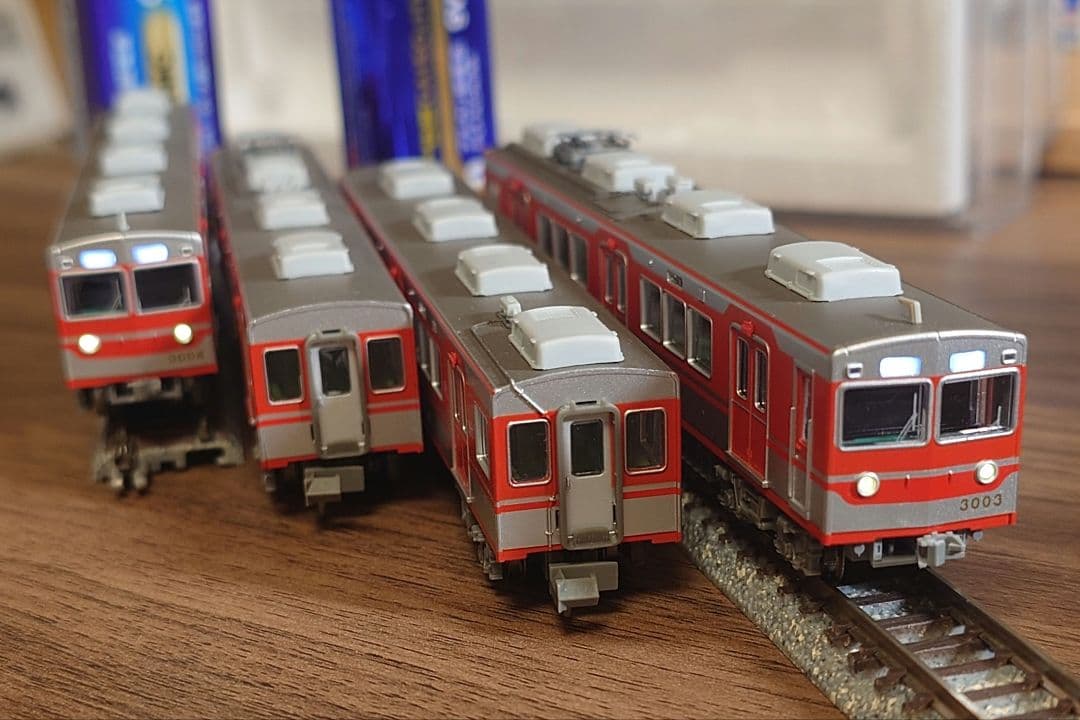 ジャンク品　マイクロエース　神戸電鉄 3000系