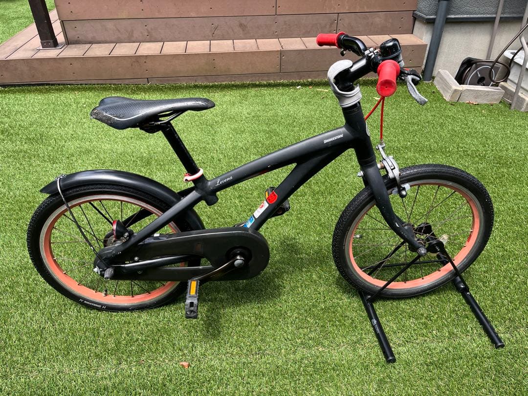 【中古】子供用自転車 ブリヂストン　レベナ+サイクルスタンド【神奈川県引渡希望】