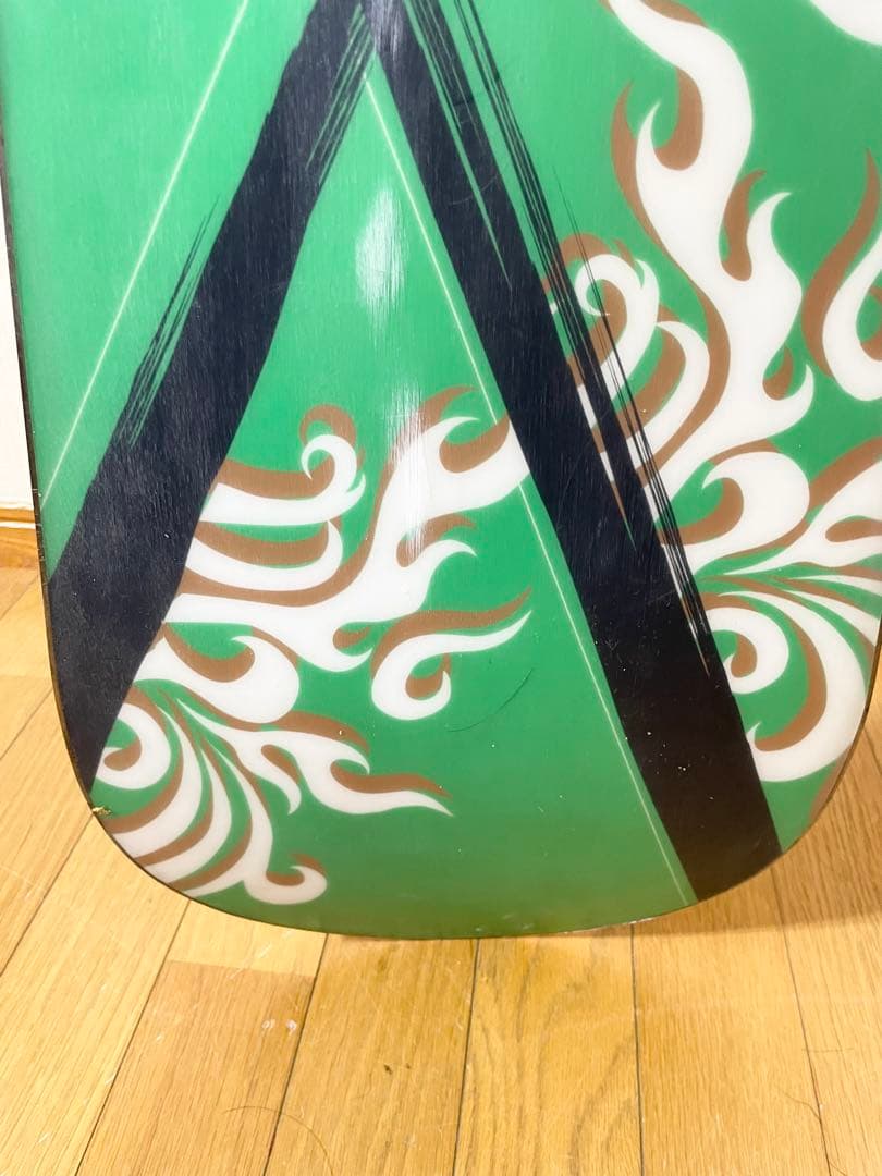 【使用回数２回】イエローバス ビンディング 157cm スノーボード ２点セット