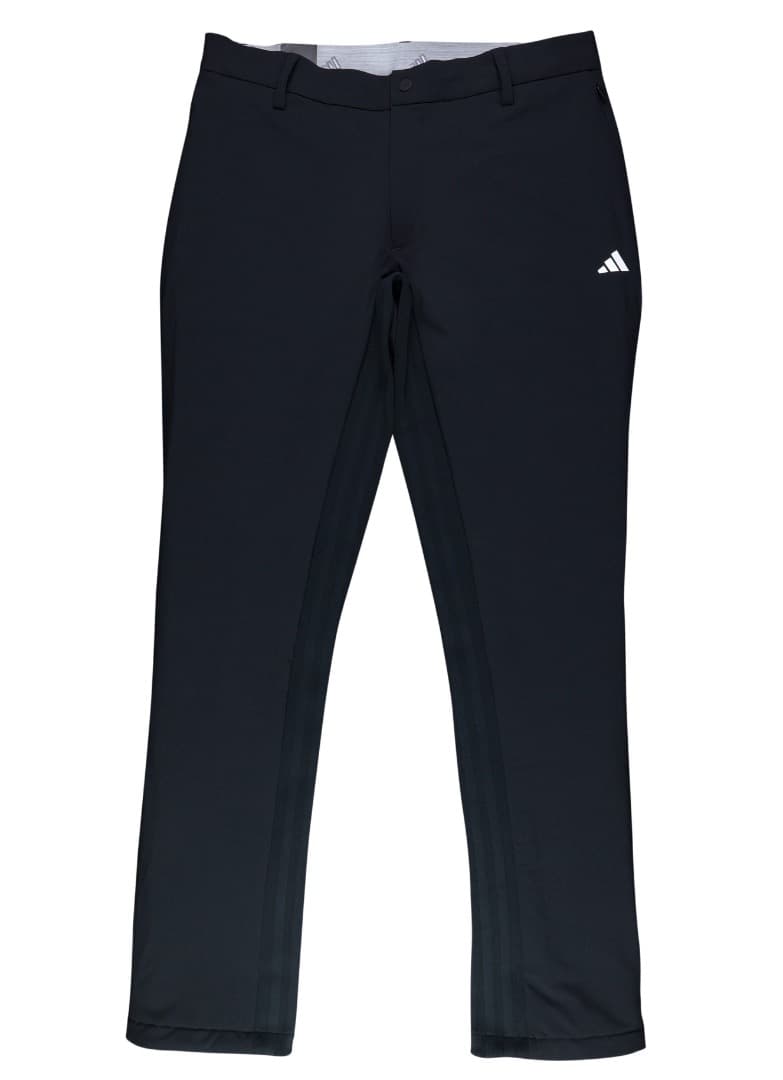 【82】秋冬 定価27,500円 アディダス ゴルフ 中綿 テーパードパンツ 黒