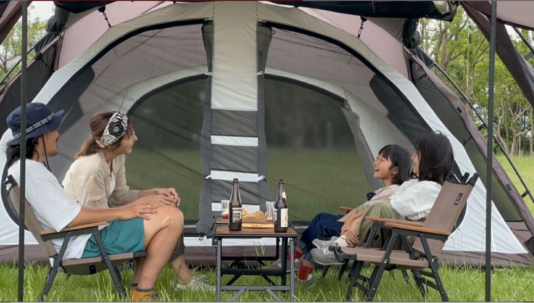 ラーテルワークス２ルームテントボーデンBFブラッシュファイバー