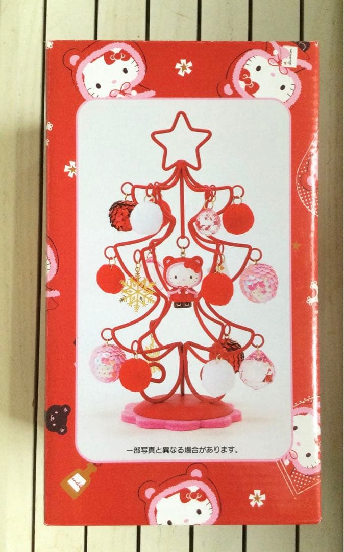 ハローキティワイヤーツリーとミニウォータードーム　レア未使用品