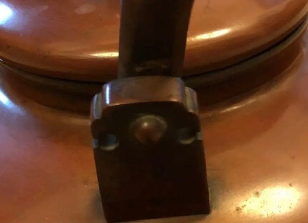 茶道具　銅瓶　刻印あり　鑑定済み