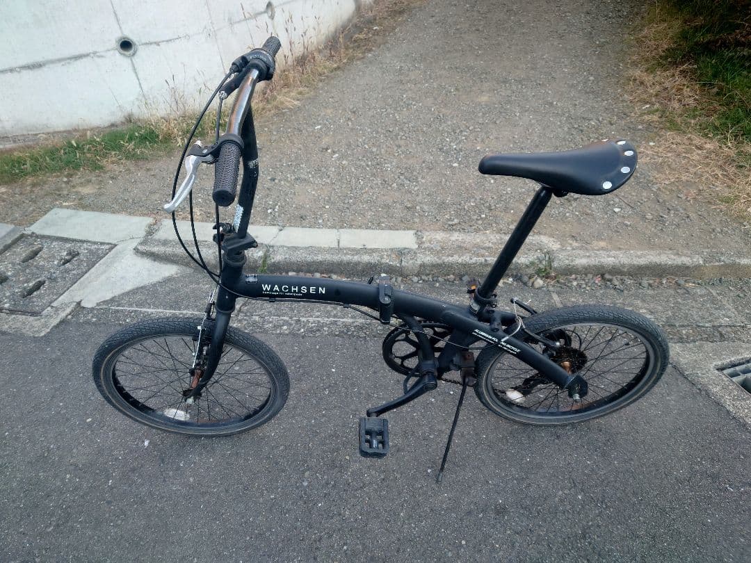 (引取り又はお届けご相談)WACHSEN 折り畳み自転車20インチ