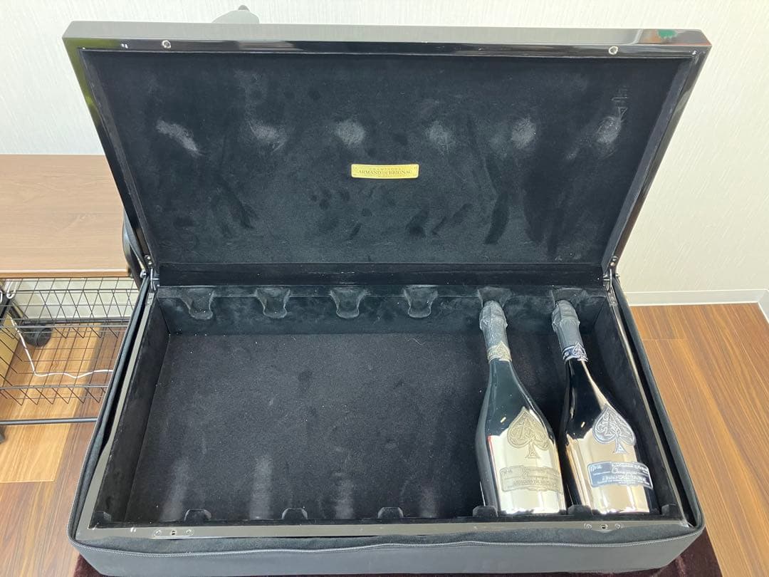 アルマンドブリニャック　2本　アタッシュケース　ソフトケース付き