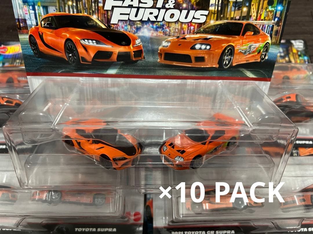 ミニカー Hotwheels FAST& FURIOUS SUPRA