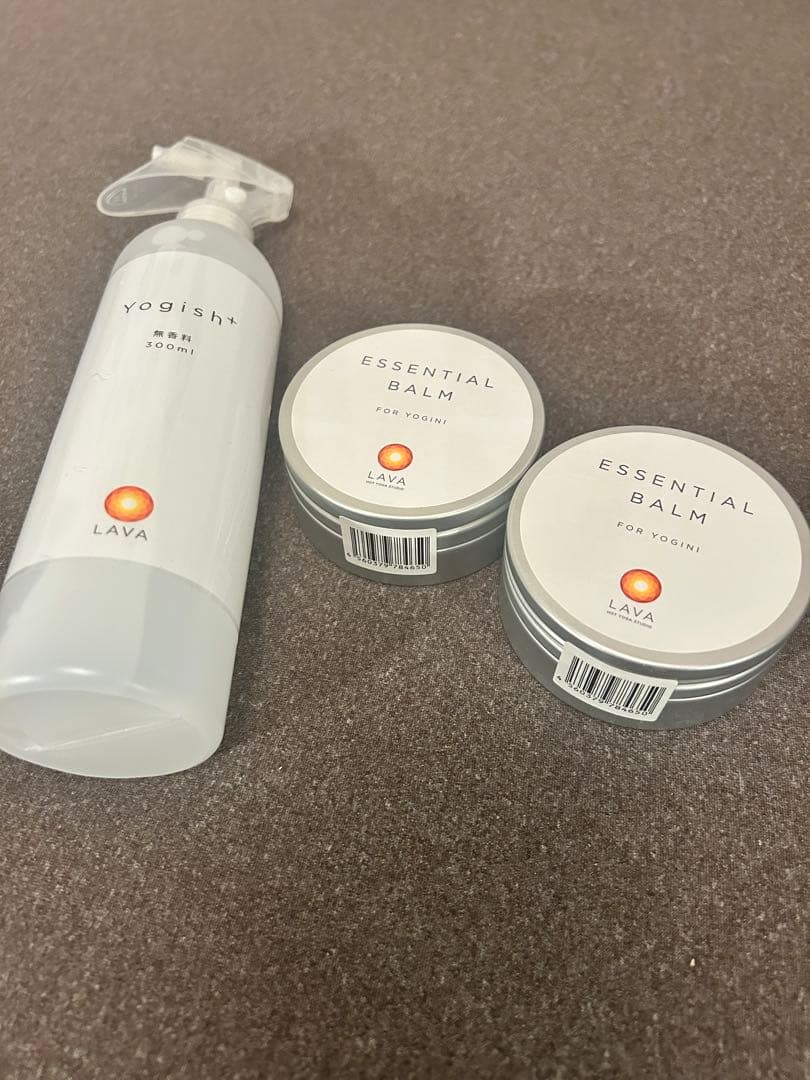 【LAVA/美品】ヨガマット,ラグ×2,ケース,バーム×2,スプレー7点セット