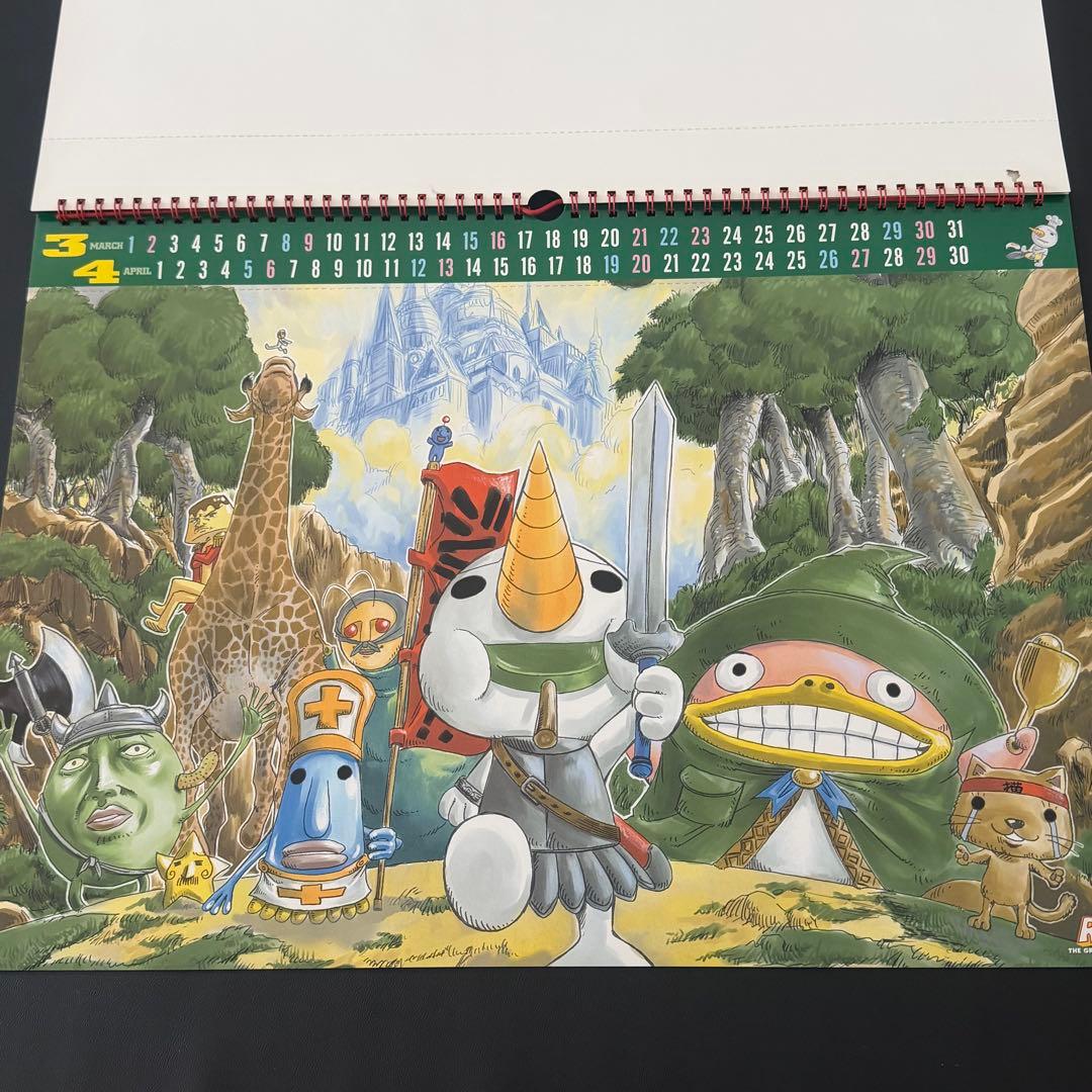 【希少】RAVE 2003年 壁掛けカレンダー 真島ヒロ 当時物 講談社　おまけ