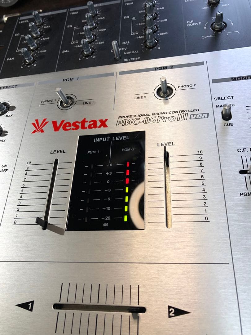 VESTAX ベスタクス　PMC-05ProⅢVCA フェーダーメンテナンス
