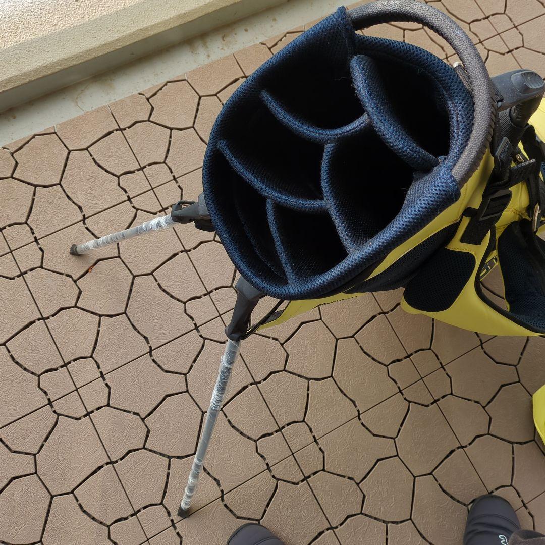 PEARLY GATES イエロー キャディバッグ