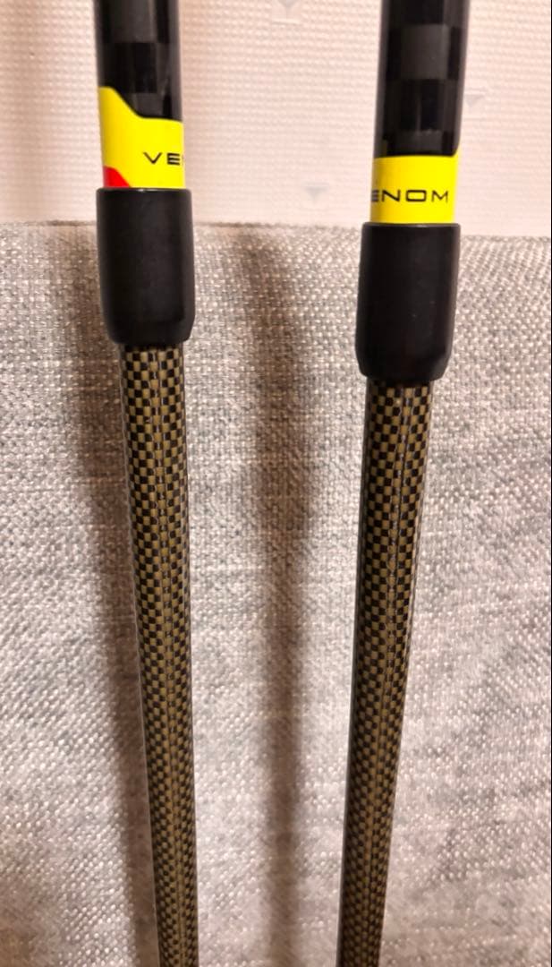 丸さま専用LEKI レキ スキーストック ベノム バリオ 3D 95～125cm