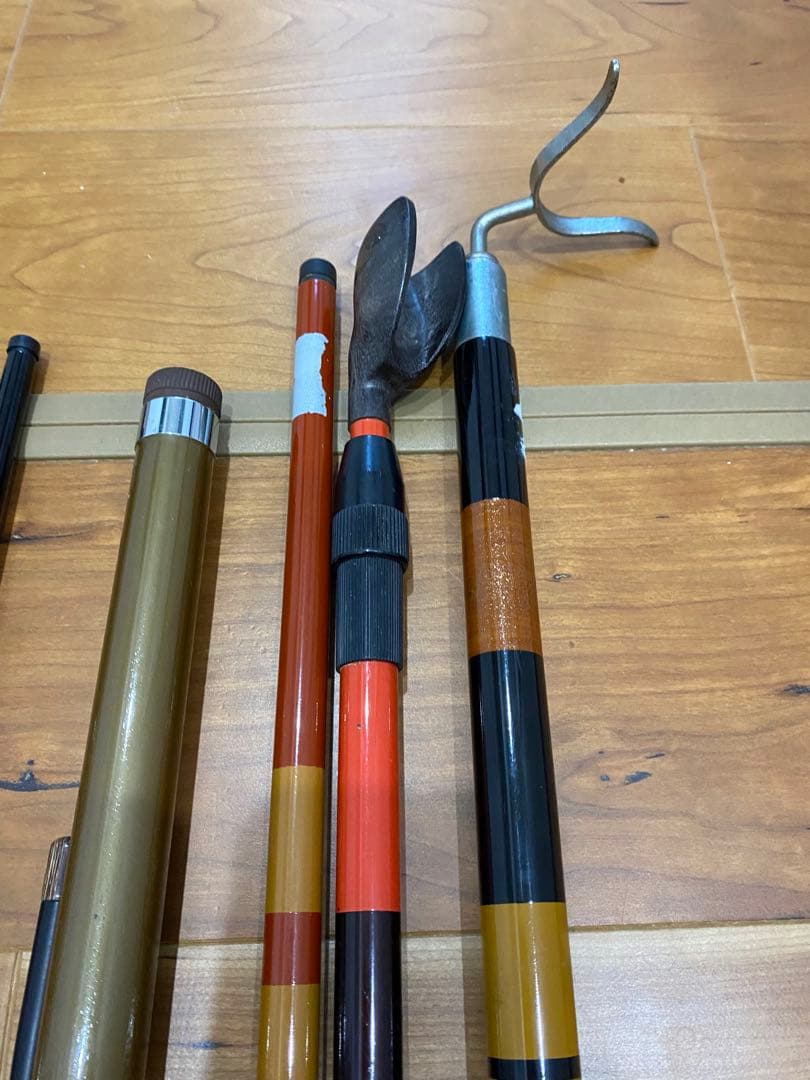 がまかつ　がまへら　へら釣り　ヘラブナ　鯉　渓流　竿　竿掛　竿受　10本セット