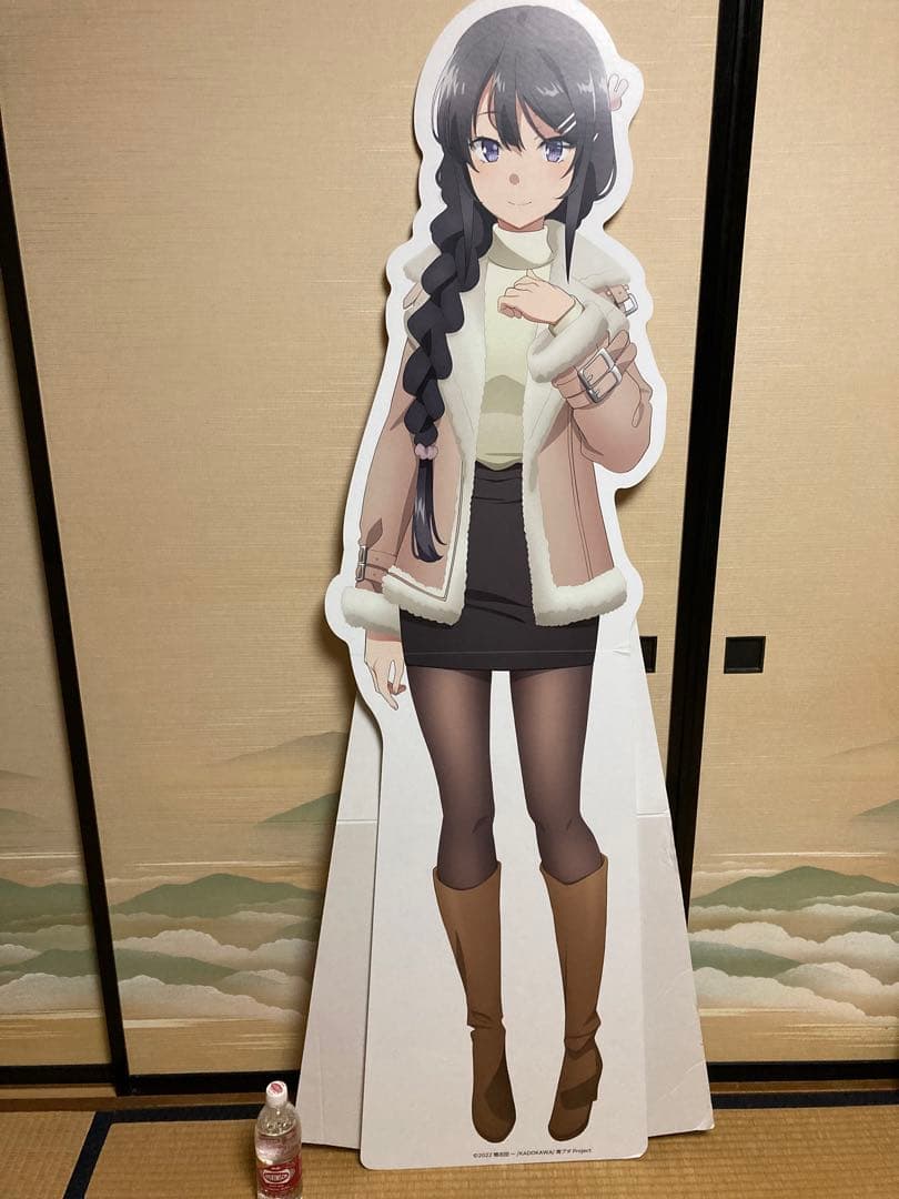 桜島麻衣　等身大パネル　青春ブタ野郎はバニーガールの夢を見ない