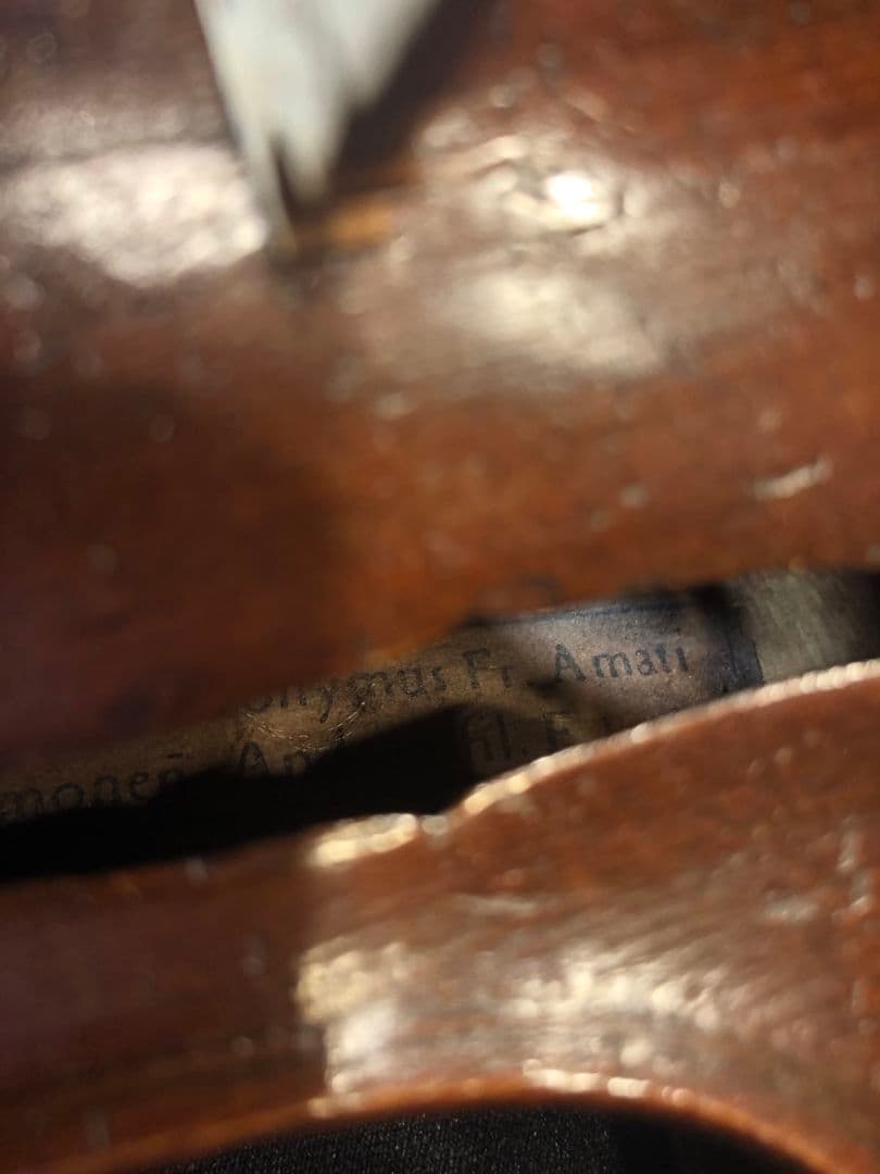 バイオリン 本体 アマティモデル ca.1900