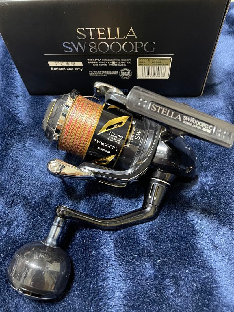 シマノ　19 ステラ　8000PG 使用回数極小　カーペンター　cbone